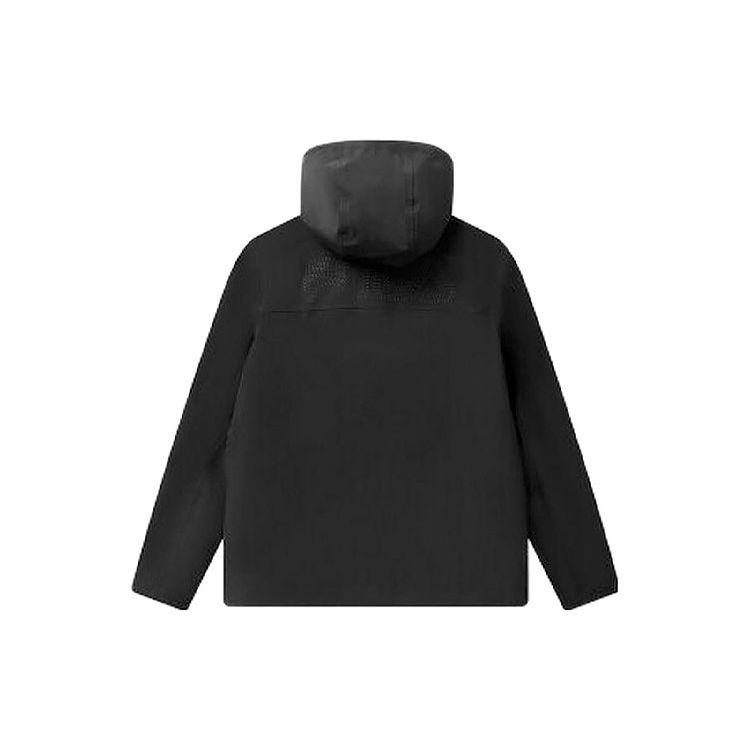 Fila Casual Woven Hooded Jacket Men Jacket Black F11M112716F-BK