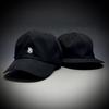 RUBN BLACK COLLETION Cotton Nylon All Size Black Custom-made Straight/Flat Cap, Water-Repellent, Season, XL,