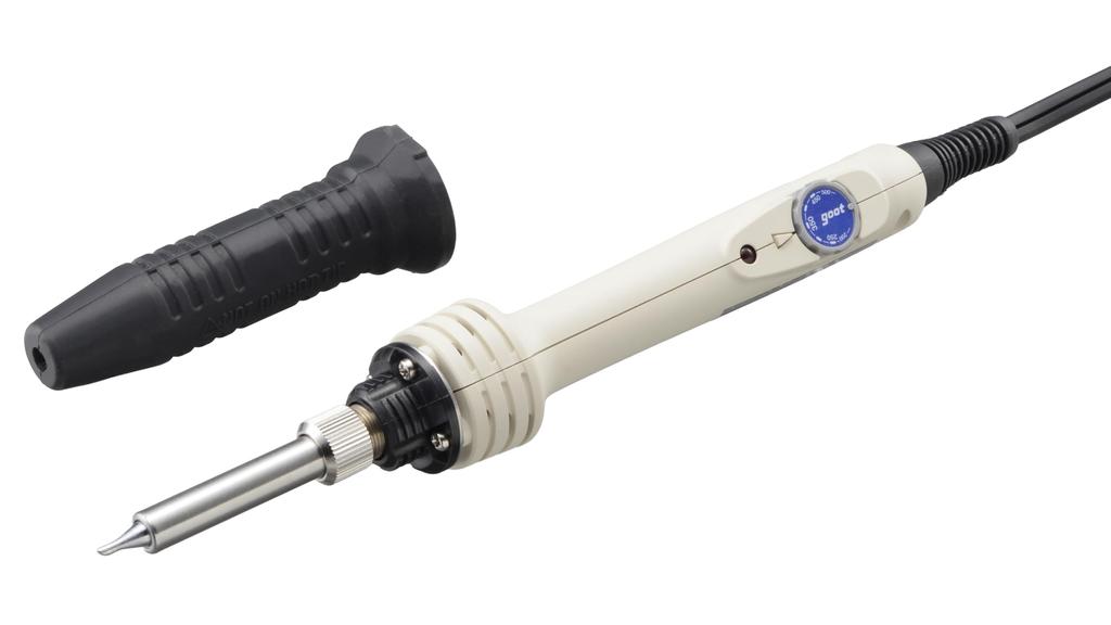 Taiyo Electric Industries (goot) 80W Temperature-Controlled Soldering Iron PX-211 with Heat-Resistant Protective Cap, 200-500℃, 100V, Japanese Domesti
