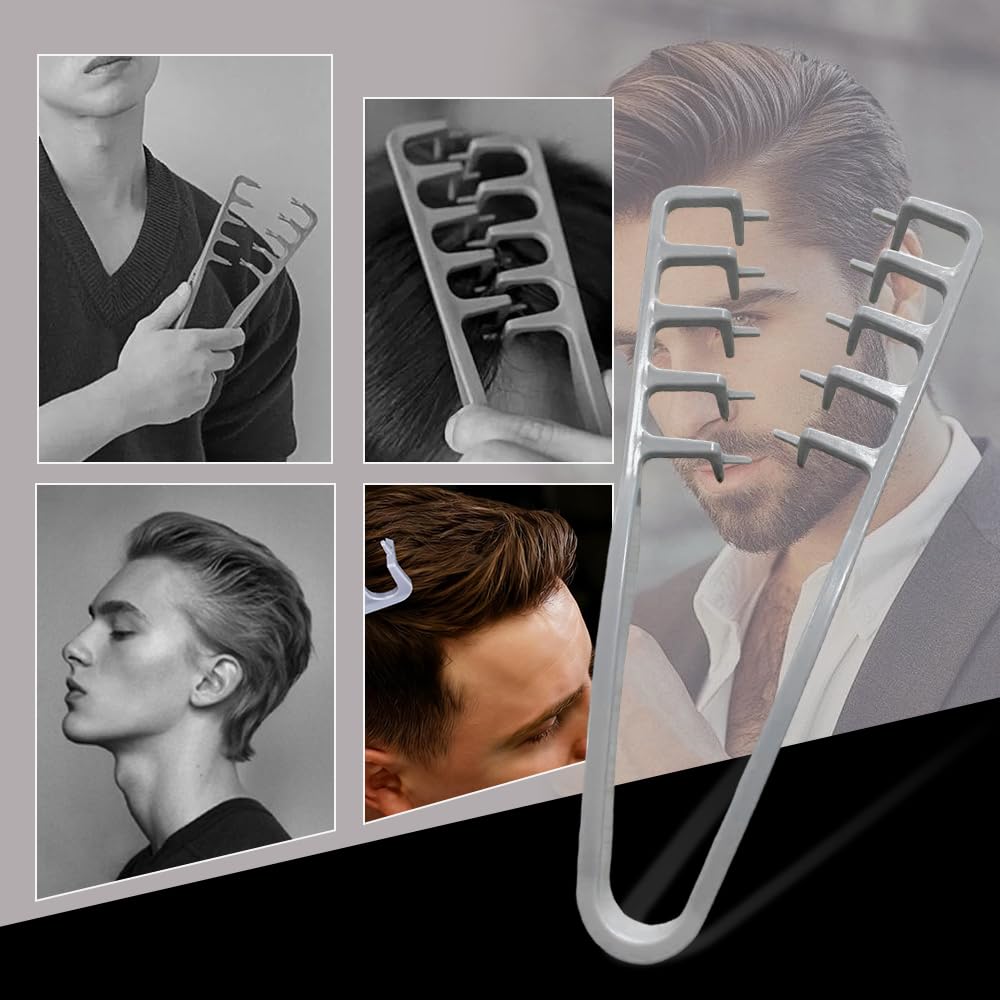 Hair Volume Comb Shadow Brush Hair Styling Comb Bangs Volume Parting Concealer Curl Brush Wave Brush Hair Styling Men's