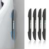 4Pcs Car Anti-collision Strip Rubber Door Bumper Protection Sticker For Skoda Superb Rapid Kodiaq Karoq Fabia Kamiq Roomster
