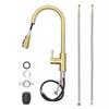 SIMPLE antique brass freestanding kitchen tap