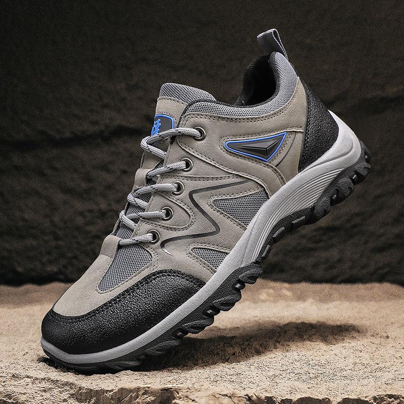 Men's Shoes Autumn New Casual Sports Shoes Men's Outdoor Waterproof, Non-slip and Wear-resistant Thick-soled Hiking Hiking Shoes