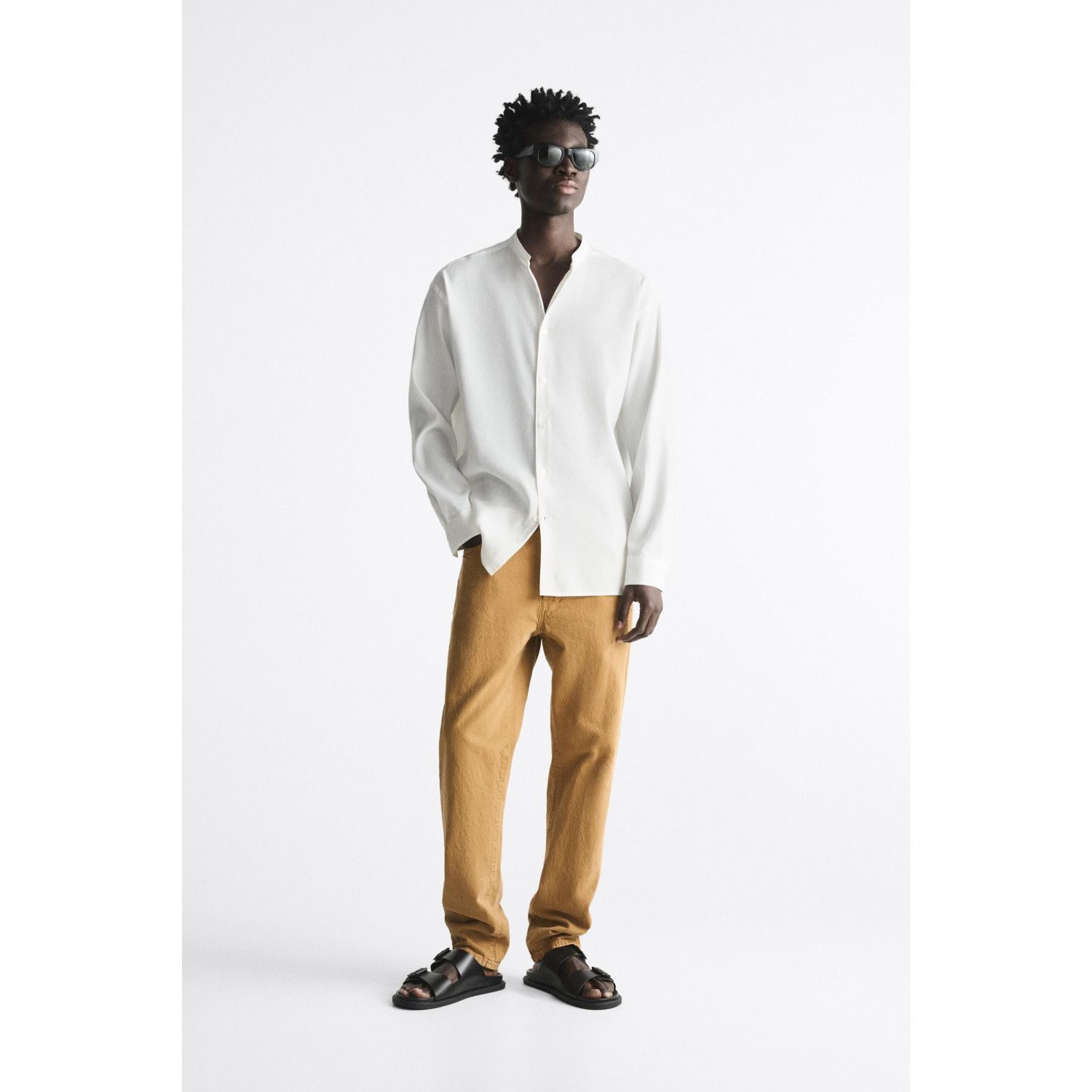 

LINEN-BLEND SHIRT
