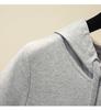 Women's Slimming Hooded Zipper Short-Sleeve Dress - Casual & Versatile Style
