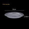ZISIZ Disposable Round Aluminum Foil Plate