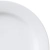 Noritake Fine Porcelain Plate, 27cm, Arctic White, Microwave and Dishwasher Safe, 1 Plate, 91520/4000