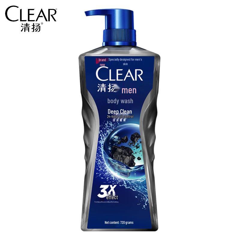 CLEAR Men s Deep Purifying Oil Control Shower Gel