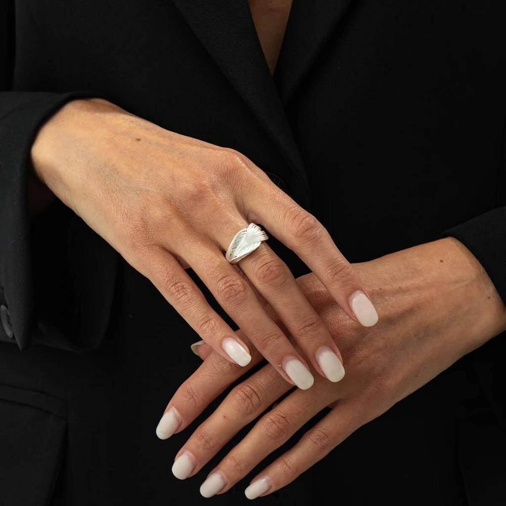 SHIXIN 6 Styles Trendy Moon Love Heart Adjustable Open Rings for Women Creative Geometric Irregular Wide Knuckle Ring Lady Gifts