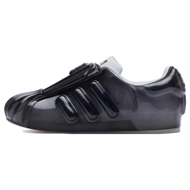 adidas Originals Superstar Bubble Shell Toe Módní Pohodlné Odolné Nízké Skate Boty Pánské Tenisky Černé IH3115