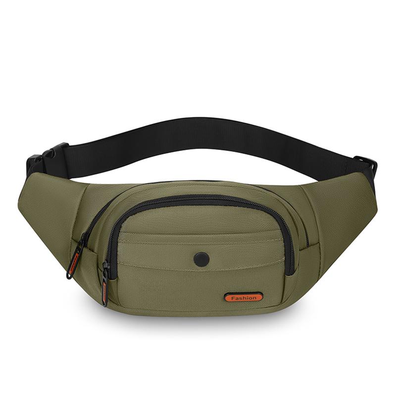 Multi-functial Outdoor Sports Waist Bag for Men and Women, Large Capacity, Simple and Fashiable, Single Shoulder Bag, Portab