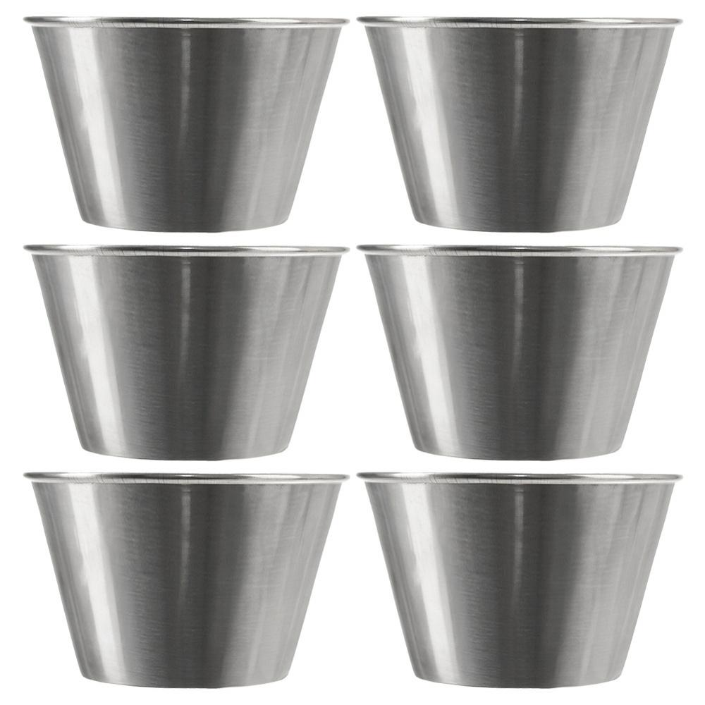 Steel dip sauce bowl 6 cm, 65 ml 6 pcs.