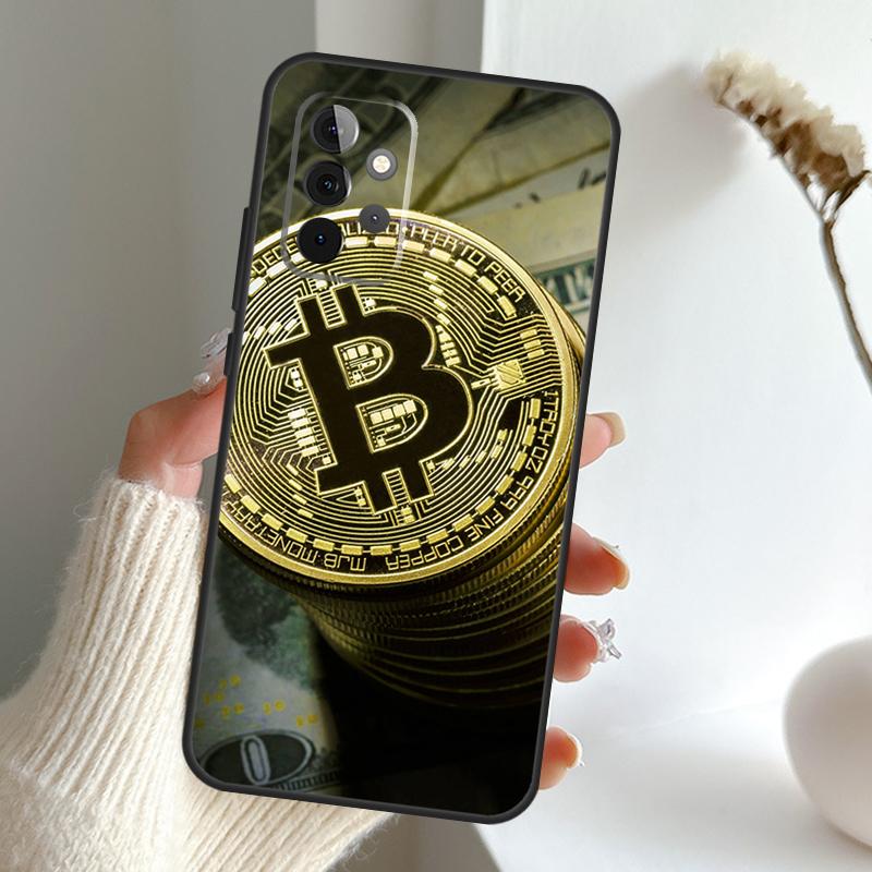 Bitcoin BTC Case For Samsung Galaxy A55 A15 A35 A56 A06 A16 A26 A36 A32 A52 A13 A33 A53 A14 A34 A54 A17