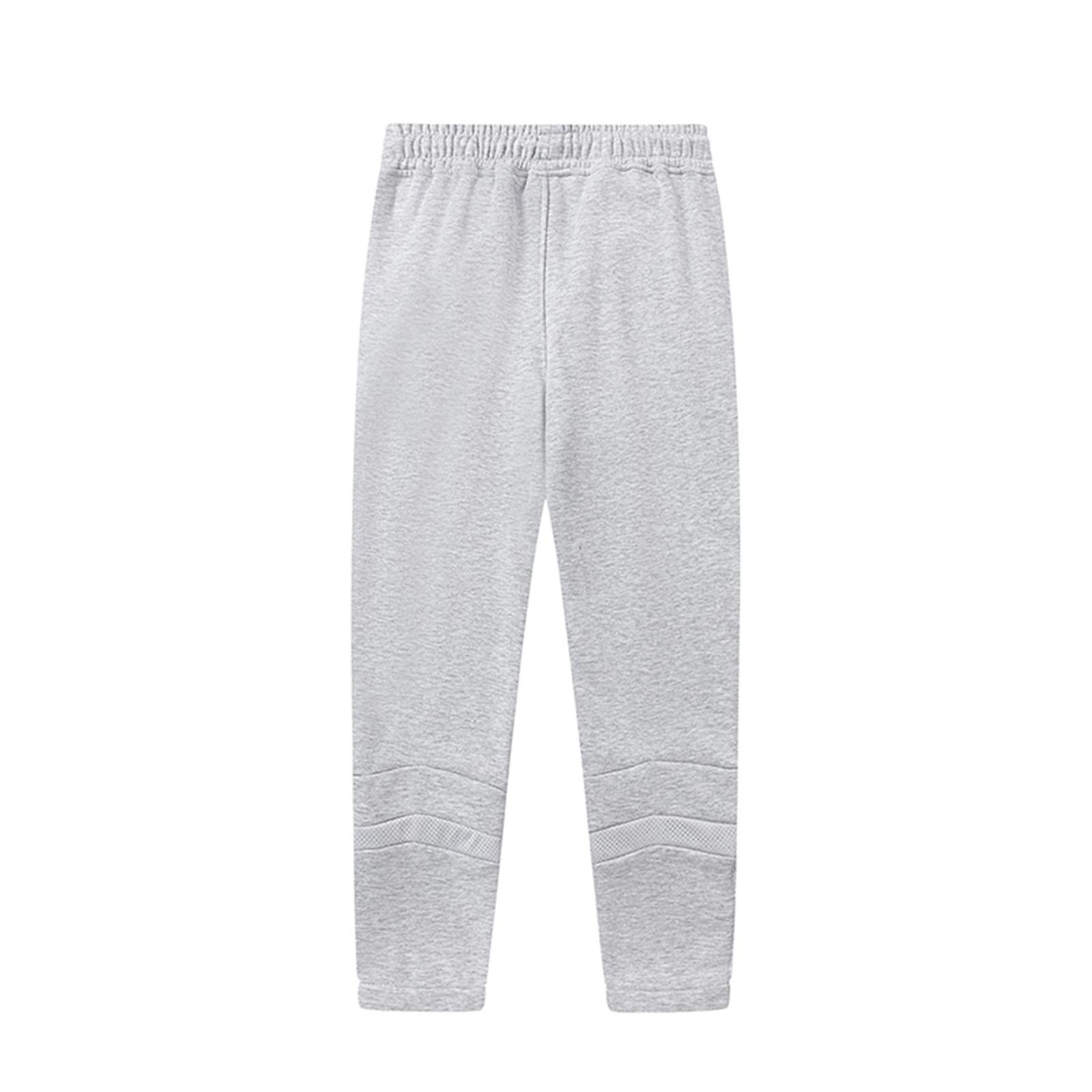 

Unisex Embroidered Jogging Sport Elastic Band Color Blocked Pants S