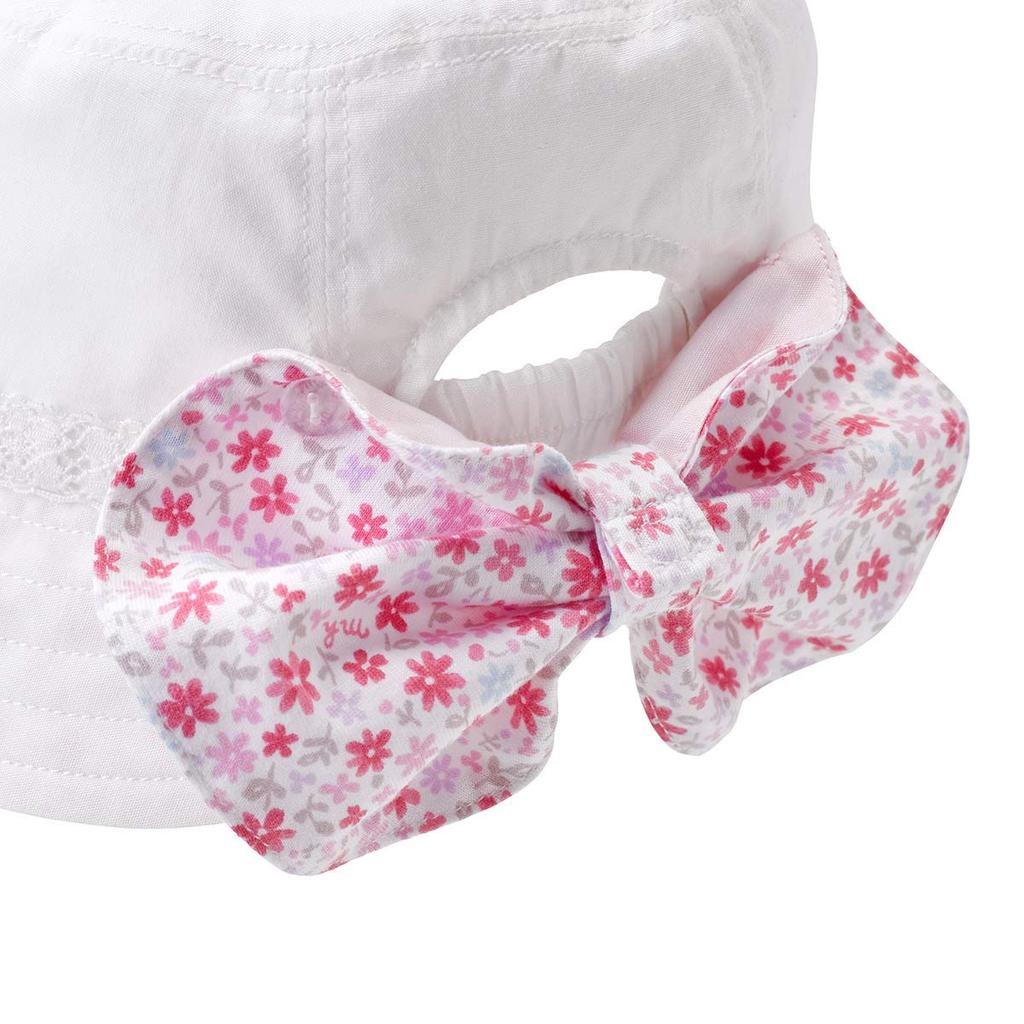 Hat Girls Kids Baby S [MIKI HOUSE] 12-9101-262 48-50 White/Pink