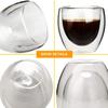 Heat Resistant Double Wall Glass Themal Cup Espresso Coffee Set Beer Mug Tea Keep Hot And Cold Drinkware Insulated Glasses