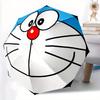 Doraemon Bot Automatischer Öffnungsregenschirm Kompaktes faltbares Design, Strapazierfähiges Gewebe für zwanglose Geburtstage, Weihnachten s a0820059