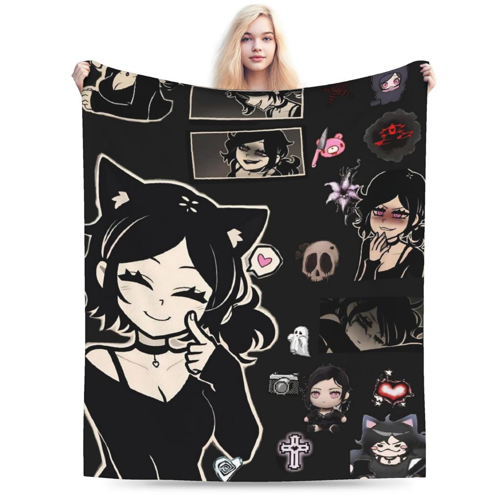 Der Sarg von Andy und Leyley Spiele Decken Super Weich Fleece Gemütlich Geschenke Überwurf Decke Bettbezug