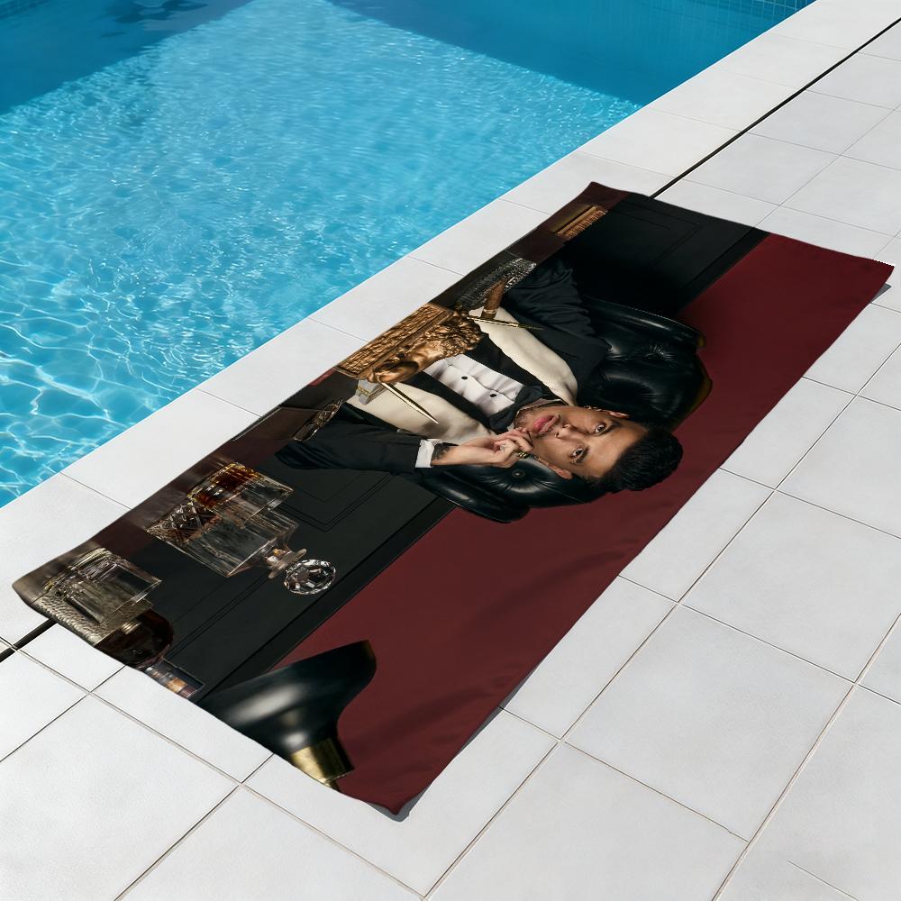 R-rauw Singer Towel Beach Quick Dry Soft A-alejandro Pool Towels Gift for Travel Gym Shower Camping Sports