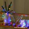 Solar-Powered LED Strip Lights: Colorful Outdoor Christmas Soft Tube with Battery/USB Copper Wire In Seven Rainbow Colors