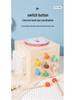 Wooden Multifunctional Musical Box: Educational Toy for Early Childhood (0-3 Years) with Percussion Drum