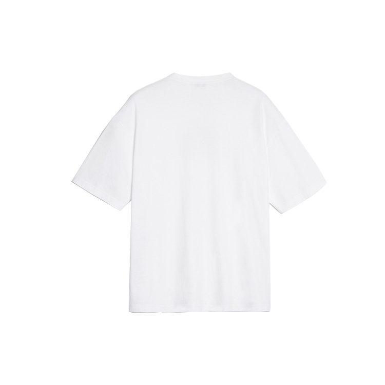 Balenciaga SS20 Drop Shoulder Sleeve T Shirt Women's White 570813TEV489044