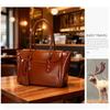 Simple tote bag women's versatile shoulder handbag