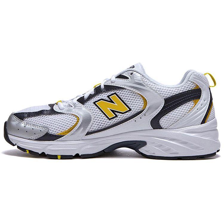 Кроссовки унисекс New Balance 530 White Citra Yellow Munsell-White MR530UNX 44