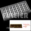 3D Polycarbonate Chocolate Mold For Baking Candy Bar Mould Sweets Bonbon Chocolate Cake Decoration Confectionery Tool Bakeware