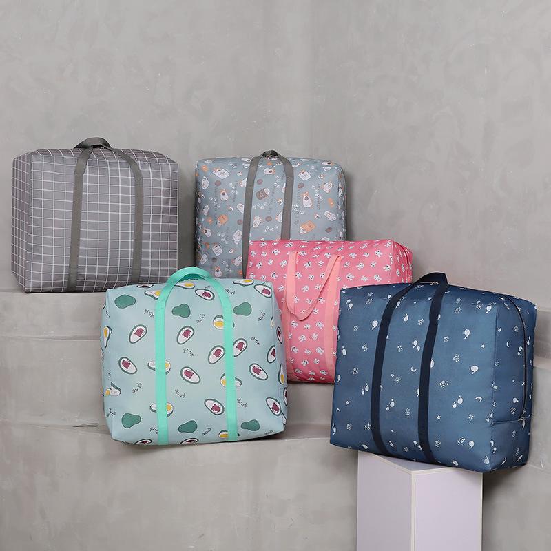 Oxford Cloth Zippered Storage and Moving Bag for Clothes and Quilts