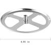 French Press Replacement Base Plate with Permanently Attached Nut and Removable Nut for 50oz Coffee Press