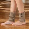 Women's Short Knitted Leg Warmers Acrylic Boot Cuffs for Superior Warmth Comfort Elastic Fit Ideal for Winter Activities