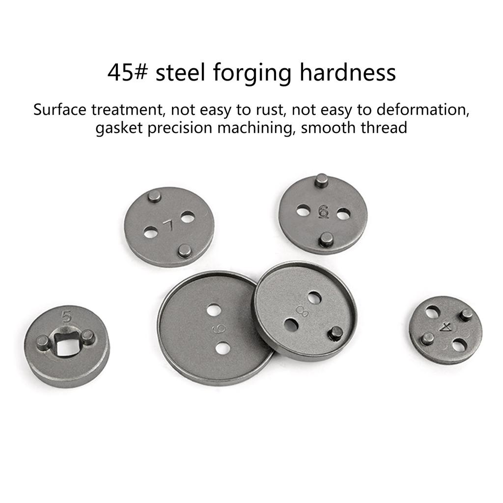 Complete Disc Brake Caliper Tool Set, 12Pcs Wind Back Tool Kit, Brake Pad Repair for Car Brake Caliper Compression