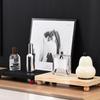 Wooden Tray with Feet Minimalist Decor Smooth for Vanity