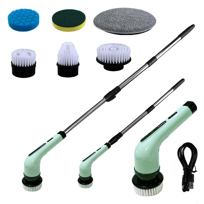 Multi-Function Electric Cleaning Brush for Kitchen, Bathroom & Floor