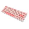 68 Keys Red Switch Mechanical Keyboard RGB Backlit 60 Percent USB Wired Gaming Keyboard for PC with 