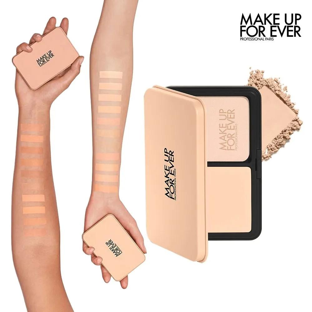 Make Up For Ever HD Skin Matte Velvet Compact Powder Foundation 1r02 - cool alabaster