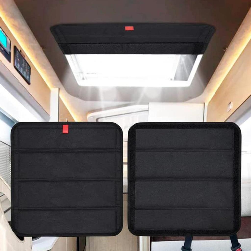 RV Sunroof Sunshade Curtain Privacy Protection Foldable RV Vents Skylight Insulator Cover