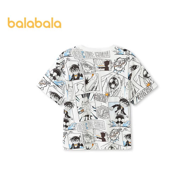 Balabala Boys' Detective Conan Short Sleeve T-Shirt