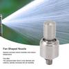 Misting Nozzle Brass Low Pressure Atomizing Dust Removal Mist Nozzle Replacement Head for Cooling System 3/16 Thread