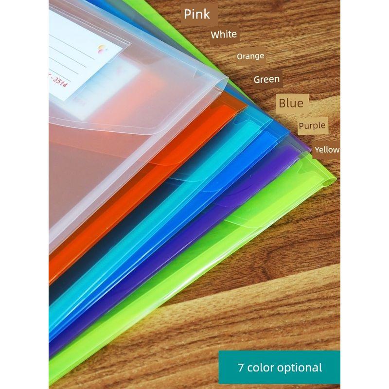 11-Hole Loose-Leaf Bag A4 Folder Protecting Bag Portfolio Contract Information Bag Certificate ID Storage Bag Examination Paper Bag