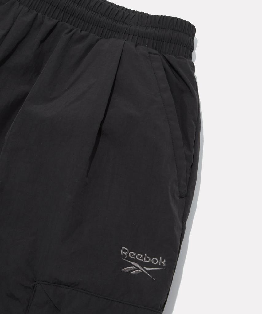 REEBOK Nylon Cargo Bermuda Shorts - Black