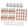 PT-31 Plasma Electrode Tips Nozzle Shield Cup Kit Fit for Parkside Plasma Cutter Welding Tools Accs