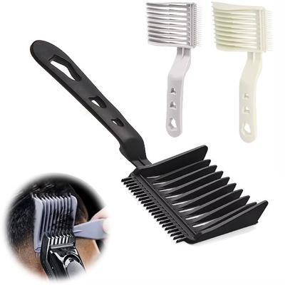 Male Trimming And Pushing Comb Hand-Held Hair Salon Specific Cutting Area Comb Styling Comb Dual Purpose Hair Styling Tools