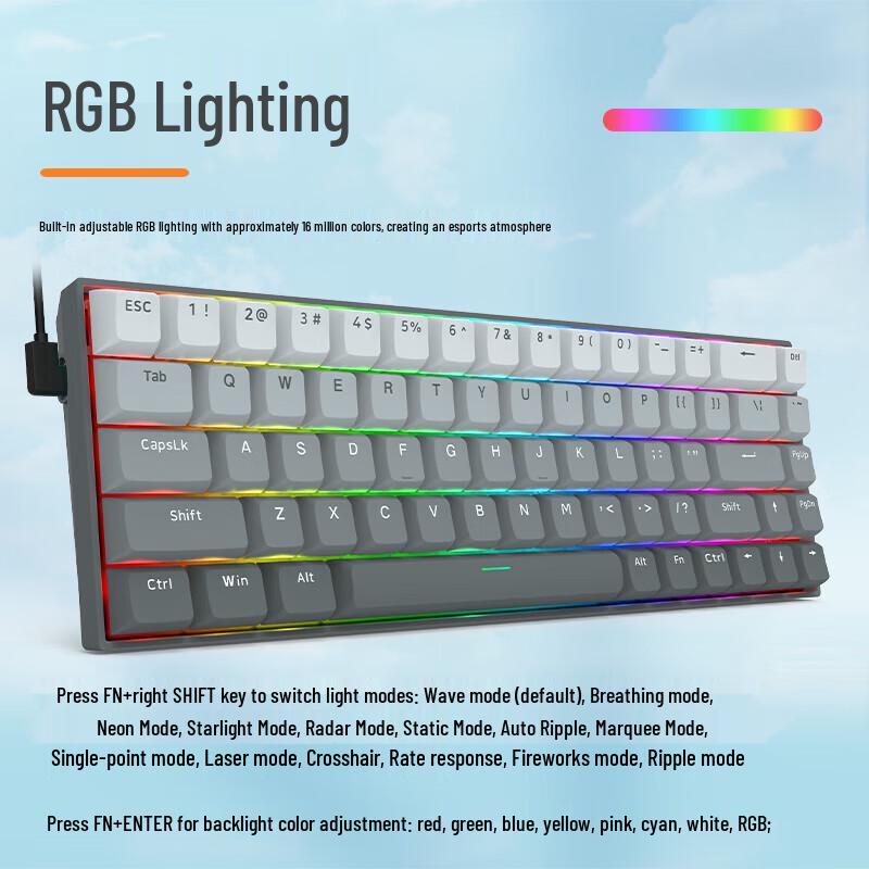 REDRAGON G49 Wired Magnetic Switch Mechanical Keyboard & Mouse Combo