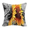 Sunflower Print Pattern Cushion Cover Car Living Room Sofa Cushion Cover Luxury Home Decoration Pillow Cover