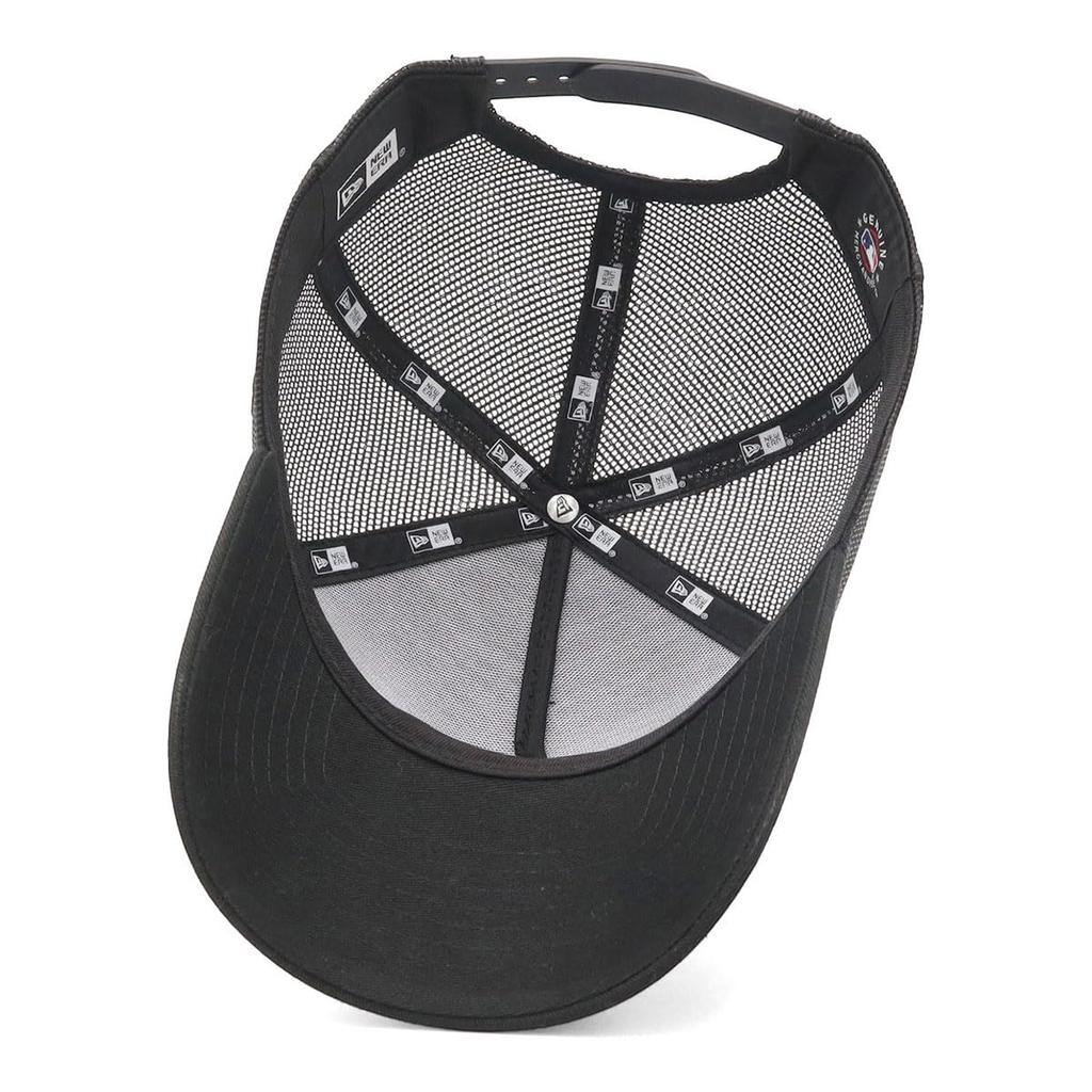 New Era Mesh Cap MLB New York Yankees Black FREE 940AFTR NEYYAN TPU LOGO BLK 9FORTYA-FRAME