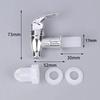BPA Free Beverage Faucet Food Grade Electroplated Plastic Tap Valve for 5 Gallon Water Bucket Home Bar Drink Dispenser