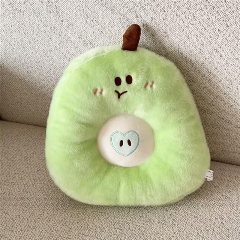 Cartoon Fruit Cushion Plush Sofa Pillow For Home Lounge And Gift