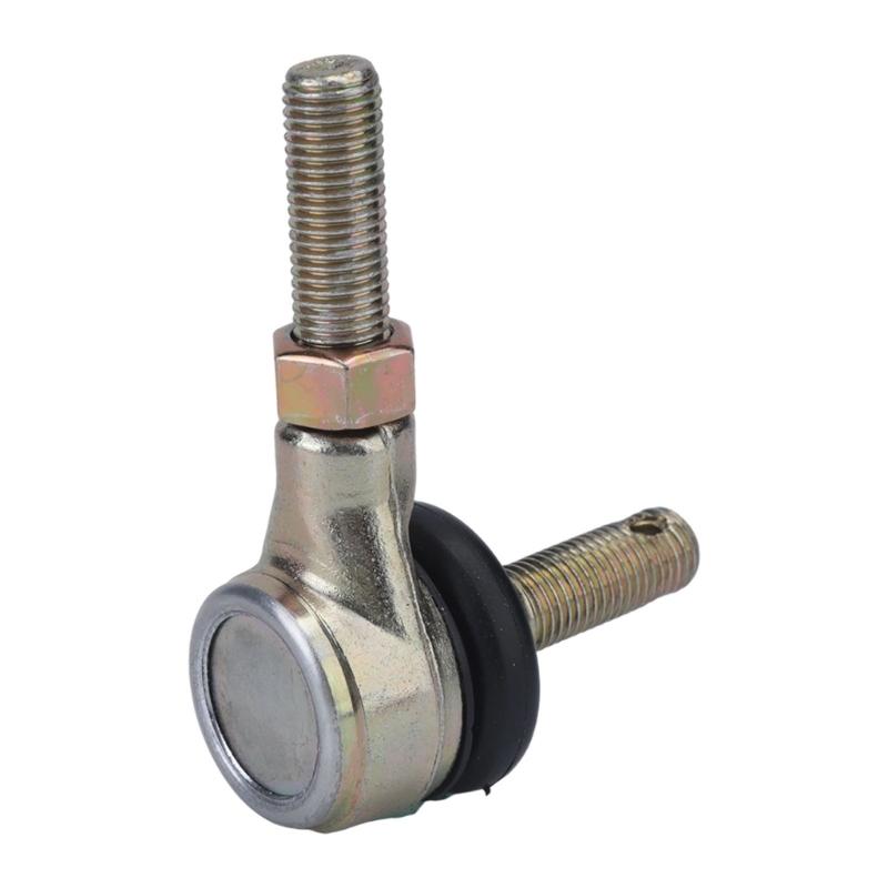 Go Kart Steering Ball Joint Replacement Pair, 10mm Main Pin Hole and 28mm Threaded End Length for 110-250cc Front End Linkage Repair Work